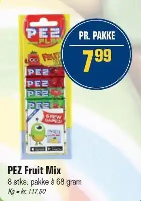 Otto Duborg PEZ Fruit Mix tilbud