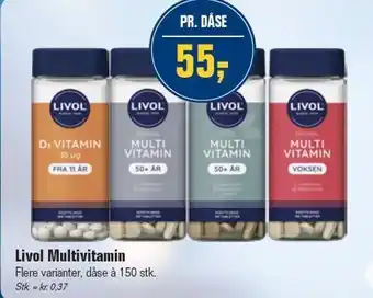 Otto Duborg Livol Multivitamin tilbud