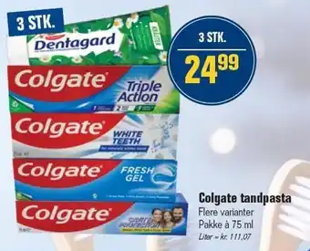 Otto Duborg Colgate tandpasta tilbud