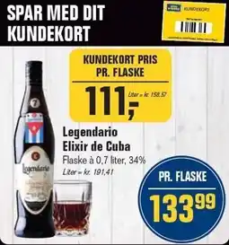 Otto Duborg Legendario Elixir de Cuba tilbud