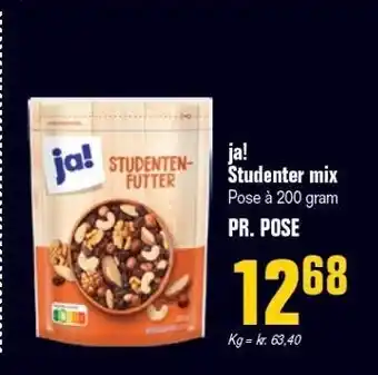 Otto Duborg ja! Studenter mix tilbud