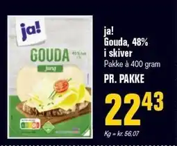 Otto Duborg ja! Gouda, 48% i skiver tilbud