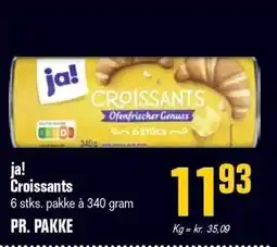 Otto Duborg ja! Croissants tilbud