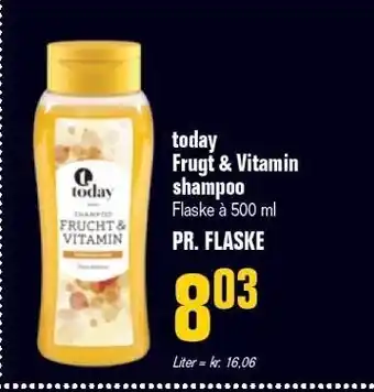 Otto Duborg today Frugt & Vitamin shampoo tilbud