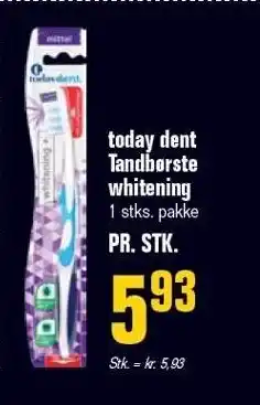 Otto Duborg today dent Tandbørste whitening tilbud