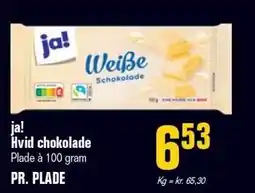 Otto Duborg ja! Hvid chokolade tilbud