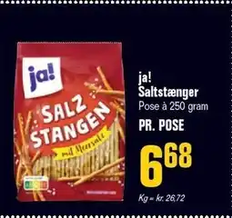 Otto Duborg ja! Saltstænger tilbud