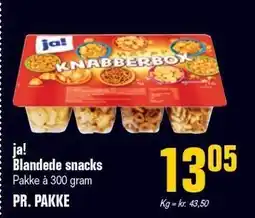 Otto Duborg ja! Blandede snacks tilbud