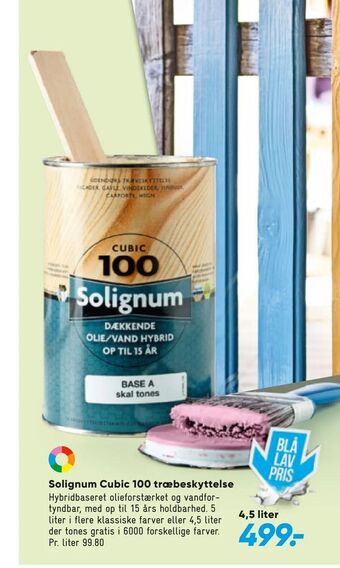 Bilka Solignum Cubic 100 træbeskyttelse tilbud