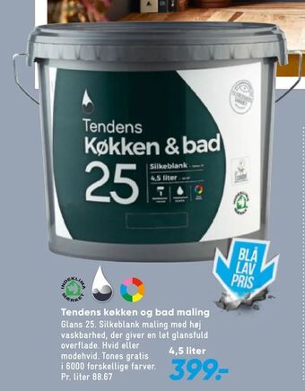 Bilka Tendens køkken og bad maling tilbud