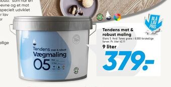 Bilka Tendens mat & robust maling tilbud