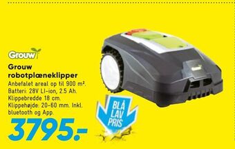 Bilka Grouw robotplæneklipper tilbud