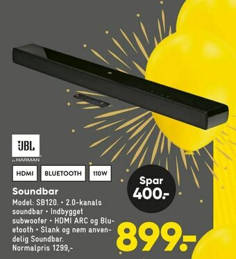 Bilka Soundbar tilbud