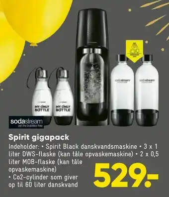 Bilka Spirit gigapack tilbud