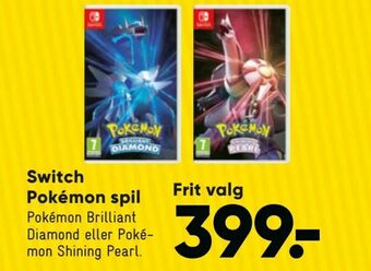 Bilka Switch Pokémon spil tilbud