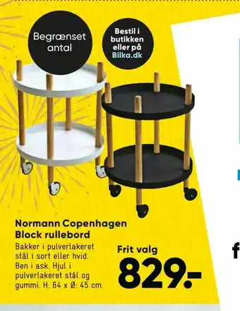 Normann Copenhagen Block rullebord