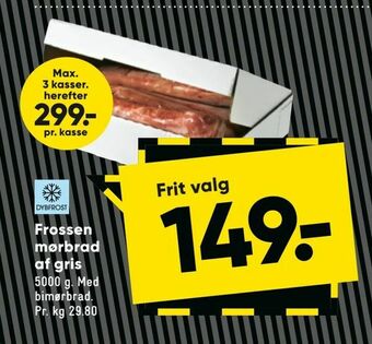 Bilka Frossen mørbrad af gris tilbud
