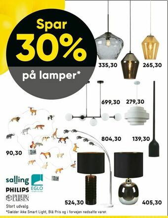 Bilka Lamper tilbud