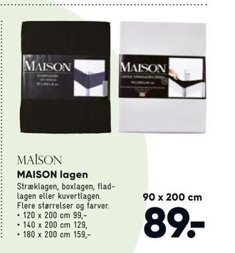 Bilka MAISON lagen tilbud