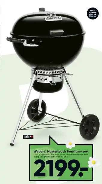 Bilka Weber® Mastertouch Premium- sort tilbud