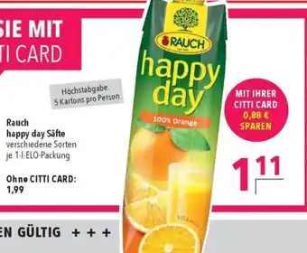 Citti Rauch happy day Säfte tilbud