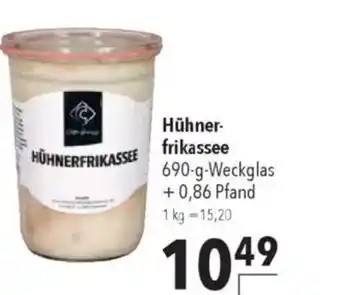 Citti Hühner- frikassee tilbud