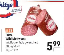 Citti Fritze Wild-Mettwurst tilbud