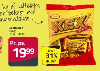 Fleggaard Cloetta KEX tilbud