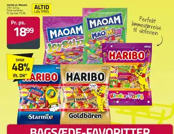 Fleggaard Haribo el. Maoam tilbud