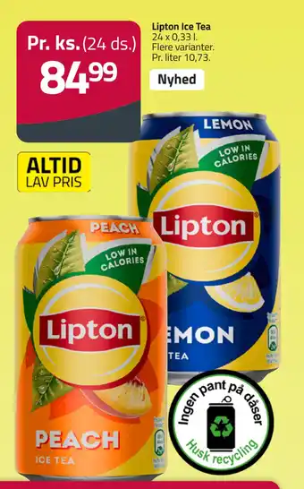 Fleggaard Lipton Ice Tea tilbud