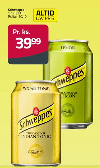 Fleggaard Schweppes tilbud