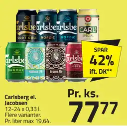 Fleggaard Carlsberg el. Jacobsen tilbud