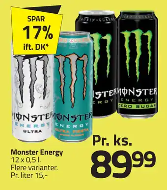 Fleggaard Monster Energy tilbud