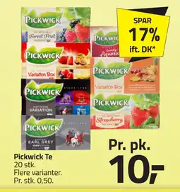 Fleggaard Pickwick Te tilbud