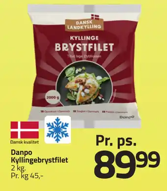 Fleggaard Danpo Kyllingebrystfilet tilbud