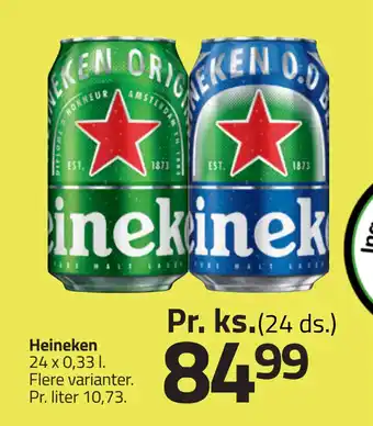 Fleggaard Heineken tilbud