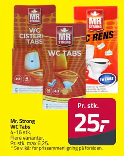 Fleggaard Mr. Strong WC Tabs tilbud