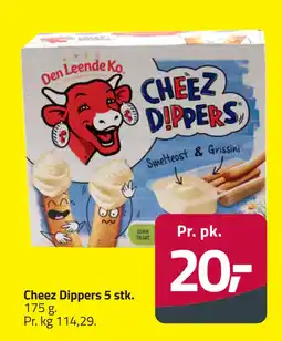 Fleggaard Cheez Dippers 5 stk tilbud