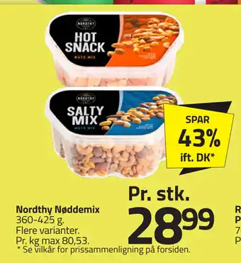 Fleggaard Nordthy Nøddemix tilbud