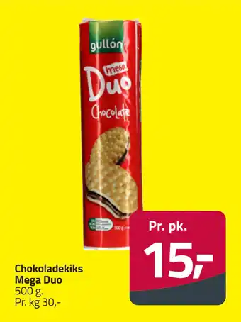 Fleggaard Chokoladekiks Mega Duo tilbud