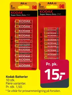 Fleggaard Kodak Batterier tilbud