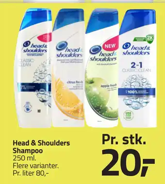 Fleggaard Head & Shoulders Shampoo tilbud