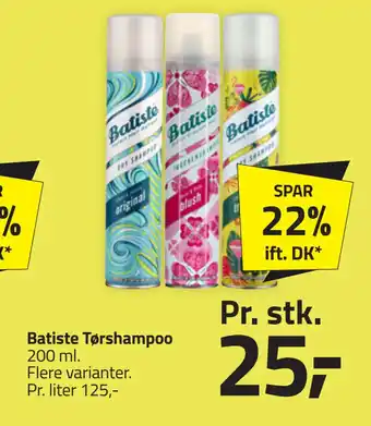 Fleggaard Batiste Tørshampoo tilbud