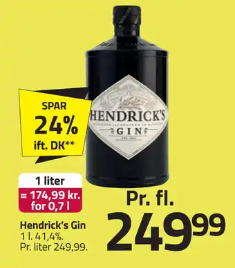 Fleggaard Hendrick’s Gin tilbud