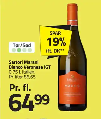 Fleggaard Sartori Marani Bianco Veronese IGT tilbud