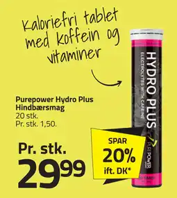 Fleggaard Purepower Hydro Plus Hindbærsmag tilbud