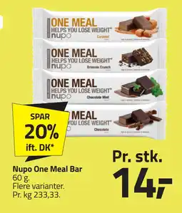 Fleggaard Nupo One Meal Bar tilbud