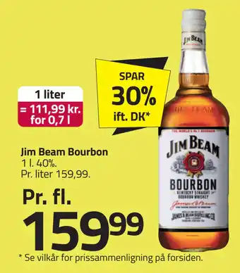 Fleggaard Jim Beam Bourbon tilbud