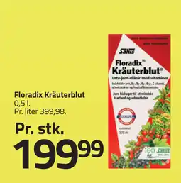 Fleggaard Floradix Kräuterblut tilbud