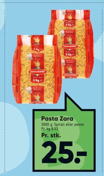 Bilka Pasta Zara tilbud